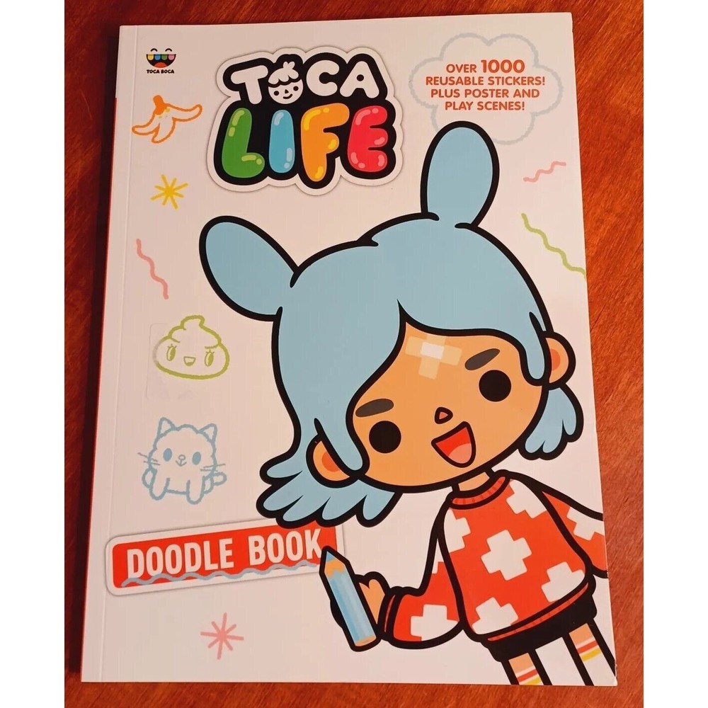 NEW Toca Boca (2017) Toca Life Doodle Book **TARGET EXCLUSIVE**